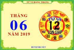 Tử vi tháng 6/2019 của 12 con giáp