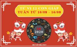 Tử vi tuần mới từ ngày 10/8/2020 - 16/8/2020 của 12 con giáp chi tiết nhất
