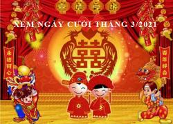 Chi tiết xem ngày cưới tốt nhất tháng 3 năm 2021 Tân Sửu cho 12 con giáp