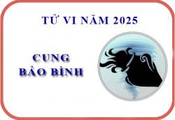 Xem tử vi cung Bảo Bình năm 2025 chi tiết nhất