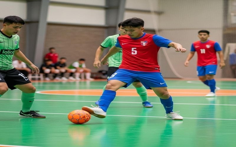 Luật futsal tạo điều kiện cho trận đấu diễn ra nhanh và liên tục